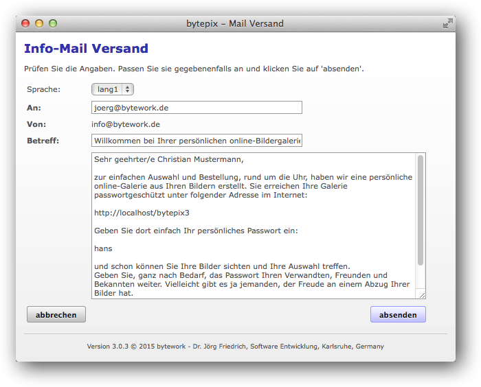 info mail